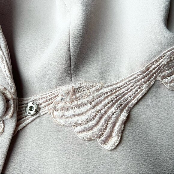 Vintage Blue Bird B.B. Couture Pink Peplum Hem  Blazer - Picture 14 of 16